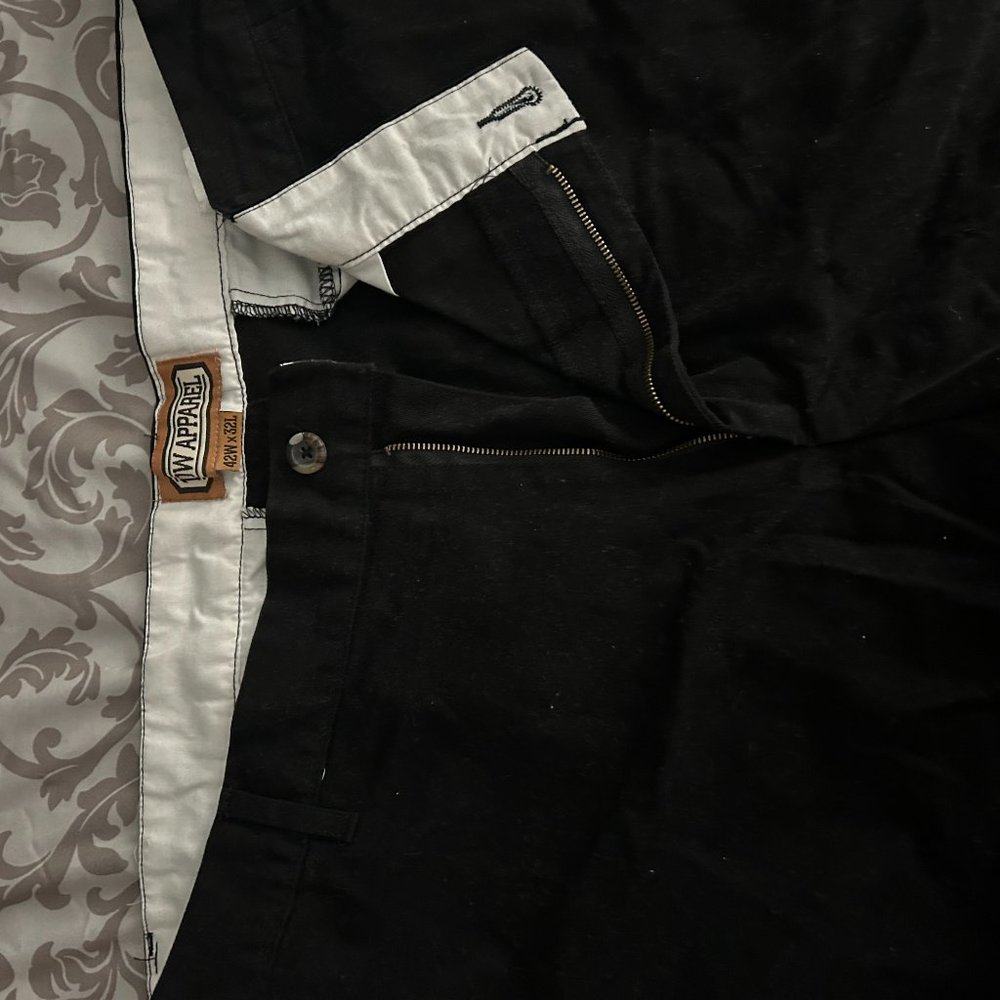 10W Apparel Black Pants